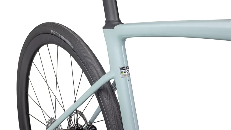 Specialized Roubaix SL8 Expert Road Bike 2025 in Sea Foam/ Violet-5