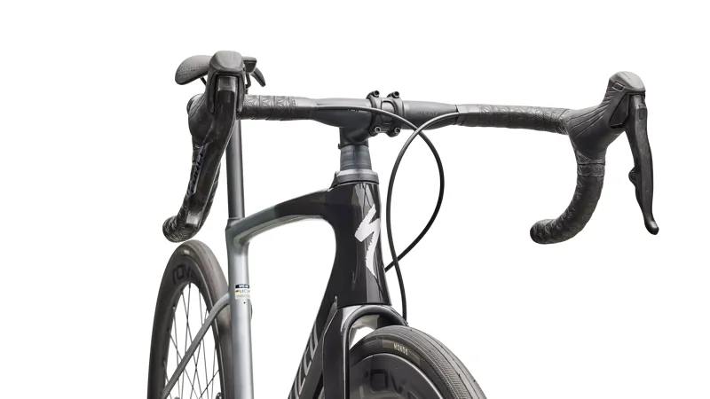 Specialized Roubaix SL8 Pro Road Bike 2026 in Gloss Carbon/Shadow Silver-4