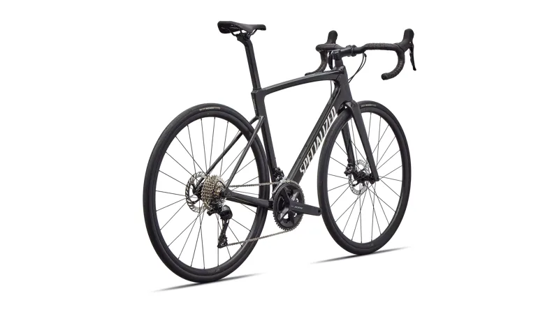 Specialized Roubaix SL8 Sport Road Bike 2026 in Gloss Obsidian Metallic/Dune White-2