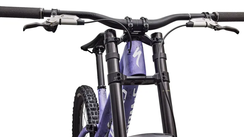 Specialized S-Works Demo 11 Full Suspension Mountain Bike 2027 in Satin Powder Indigo Tint-4
