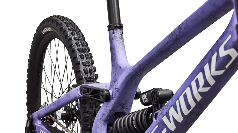 Specialized S-Works Demo 11 Full Suspension Mountain Bike 2027 in Satin Powder Indigo Tint-5