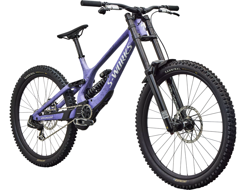 Specialized S-Works Demo 11 Full Suspension Mountain Bike 2027 in Satin Powder Indigo Tint-2