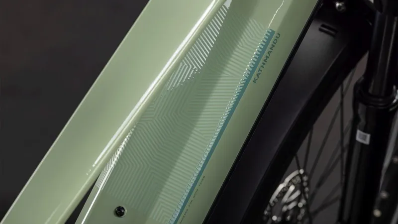 Cube Kathmandu Hybrid One 800 Trapeze Electric Hybrid Bike 2026 in Pea Green-2