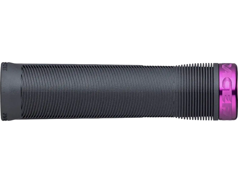 Balfes Bikes Race Face Chester Grips in Black/Purple | Free postage over £30, £10 off first order, price match & 0% finance.