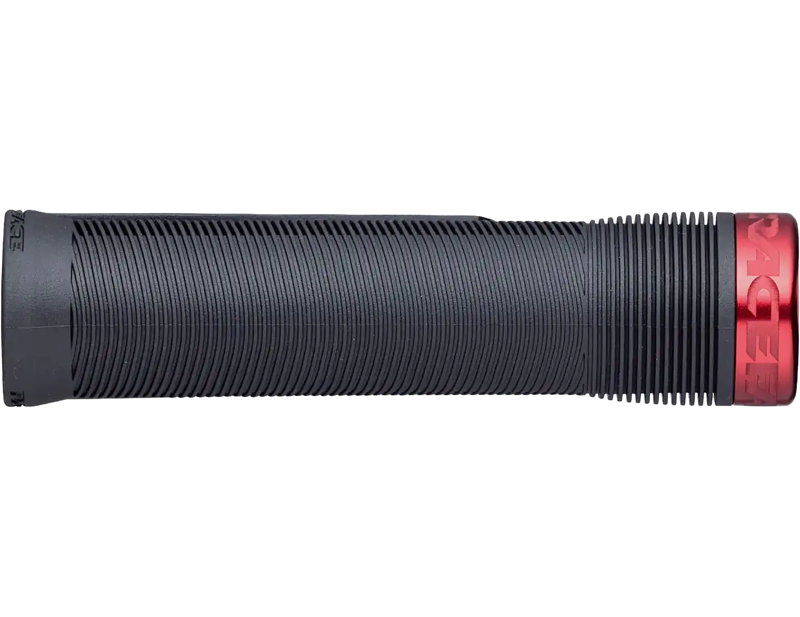 Balfes Bikes Race Face Chester Grips in Black/Red | Free postage over £30, £10 off first order, price match & 0% finance.