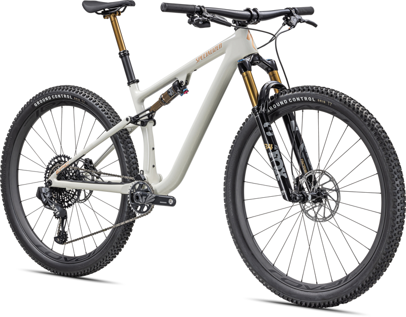 Specialized Epic EVO Pro Full Suspension Mountain Bike 2023 in Birch/Bronze-2