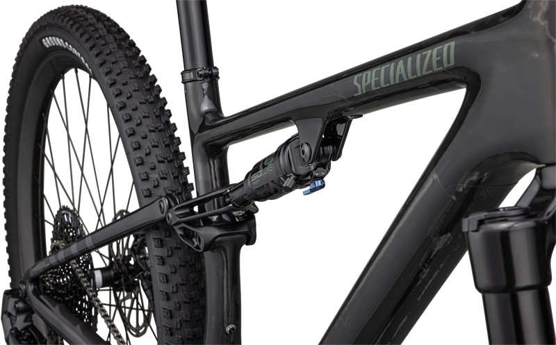 Specialized Epic EVO Expert Full Suspension Mountain Bike 2024 in Carbon/Gold Ghost-5