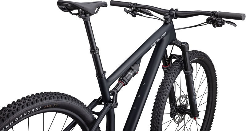 Specialized Epic EVO Comp Full Suspension Mountain Bike 2024 in Navy/Dove Grey-3