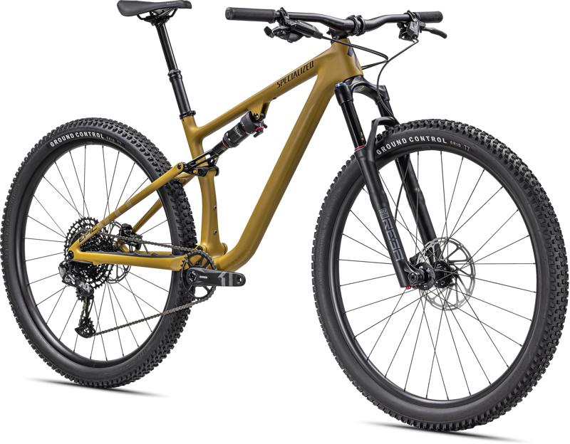Specialized Epic EVO Full Suspension Mountain Bike 2024 in Harvest Gold/Black-1