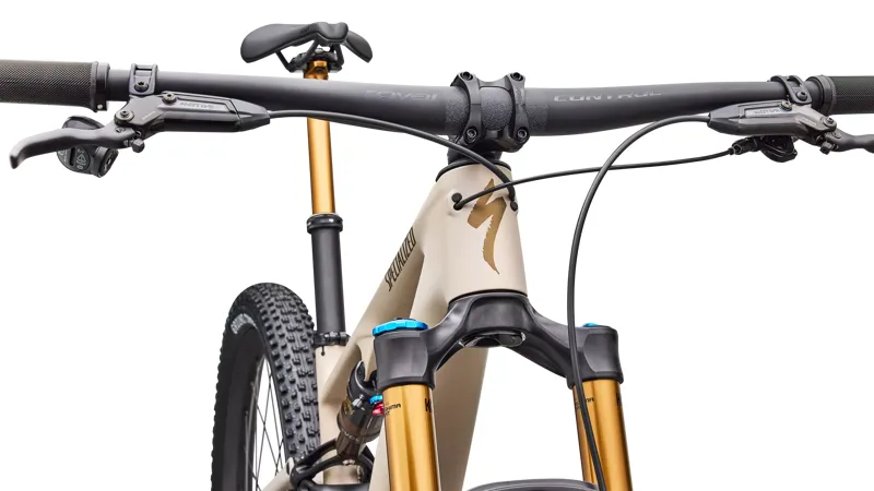 Specialized Epic 8 EVO Pro Full Suspension Mountain Bike 2026 in Satin Sandstone Metallic / Burnt Gold-4