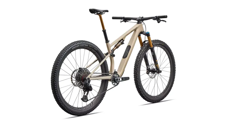 Specialized Epic 8 EVO Pro Full Suspension Mountain Bike 2026 in Satin Sandstone Metallic / Burnt Gold-2