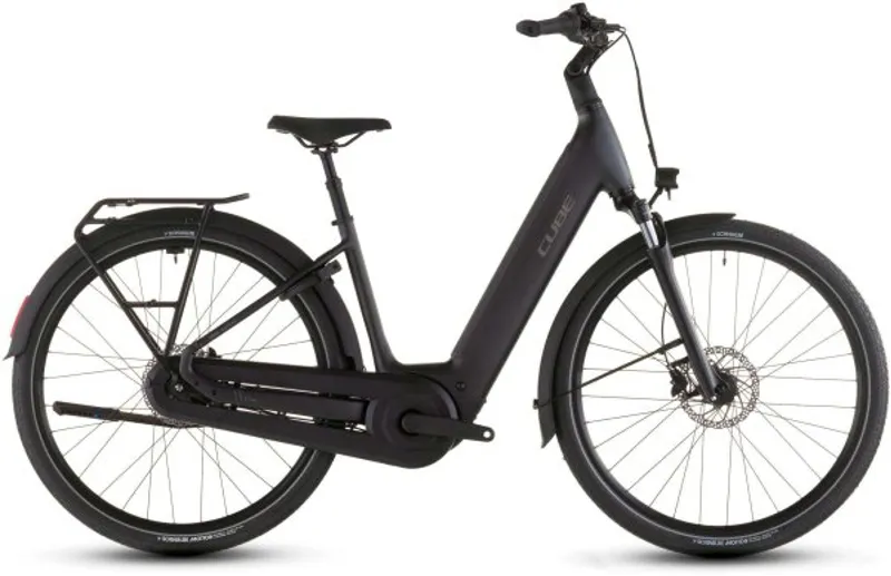 Cube Supreme Hybrid Comfort Se One Electric Hybrid Bikes 2026 Ee in Grey and Chrome