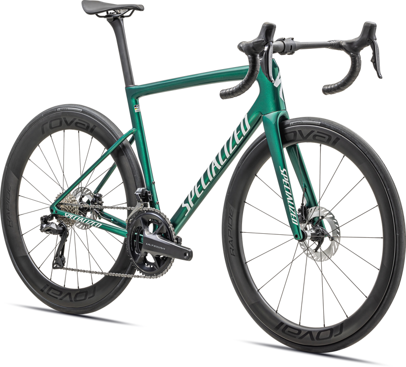 Specialized Tarmac SL8 Pro Ultegra Di2 Carbon Road Bike 2025 in Pine Green/White-1