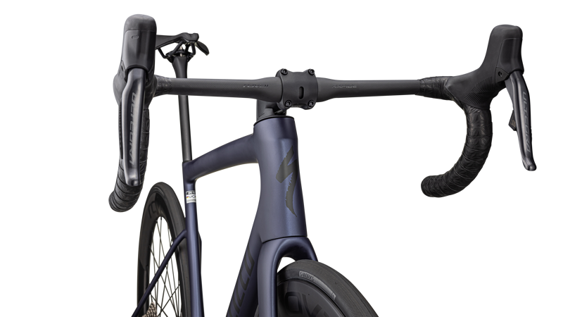 Specialized Tarmac SL8 Pro Ultegra Di2 Carbon Road Bike 2024 in Blue Onyx/Black-4