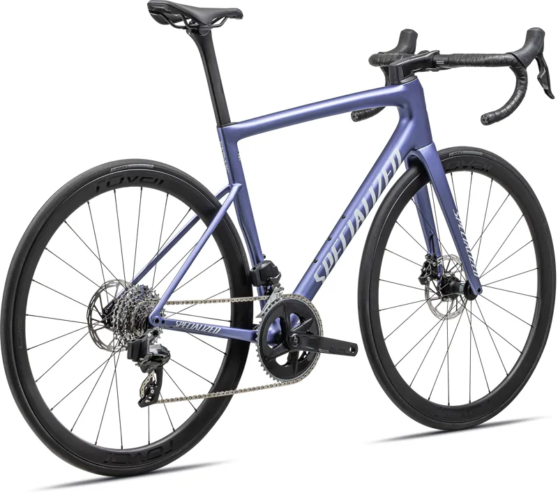 Specialized Tarmac SL8 Expert Carbon Road Bike 2024 in Powder Indigo/Silver-2