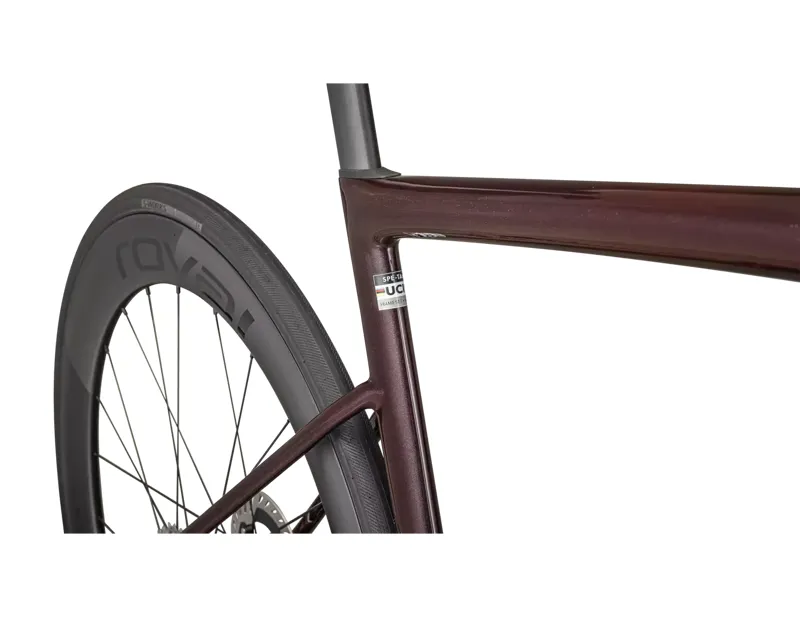 Specialized S-Works Tarmac SL8 - Shimano Dura-Ace Di2 Road Bike 2025 in Gloss Solidity/Red To Black-5