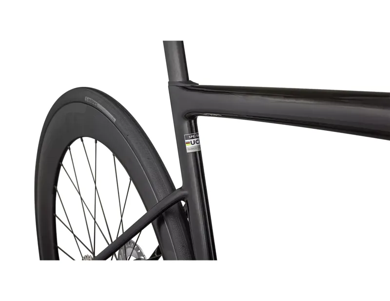 Specialized Tarmac SL8 Pro Ultegra Di2 Carbon Road Bike 2025 in Gloss Carbon/Metallic White Silver-5