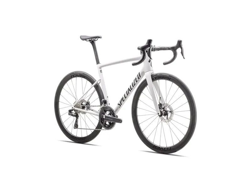 Specialized Tarmac SL8 Expert Ultegra Di2 Carbon Road Bike 2025 in Gloss White/Black Metallic-1