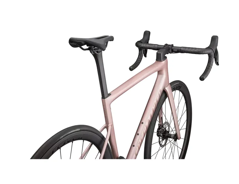 Specialized Tarmac SL8 Expert Rival AXS Road Bike 2025 in Satin Champagne/Black Pearl-2