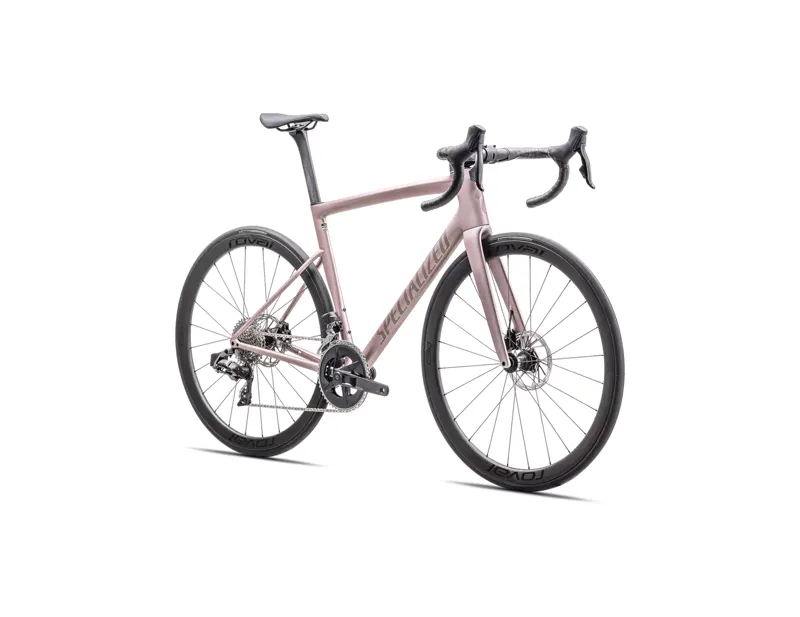 Specialized Tarmac SL8 Expert Rival AXS Road Bike 2025 in Satin Champagne/Black Pearl-1