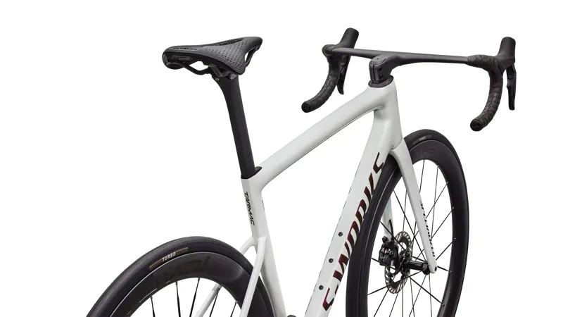 Specialized S-Works Tarmac SL8 - Shimano Dura-Ace Di2 Road Bike 2026 in Gloss Metallic White Silver / Pearl / Black-3
