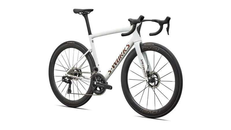 Specialized S-Works Tarmac SL8 - Shimano Dura-Ace Di2 Road Bike 2026 in Gloss Metallic White Silver / Pearl / Black-1