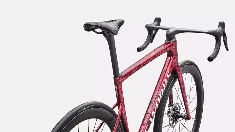 Specialized S-Works Tarmac SL8 RED AXS Carbon Road Bike 2026 in Gloss Redsky-3