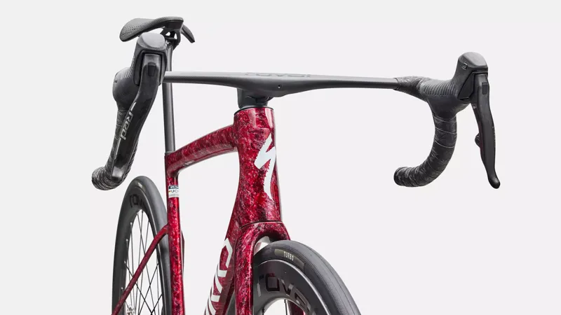 Specialized S-Works Tarmac SL8 RED AXS Carbon Road Bike 2026 in Gloss Redsky-4