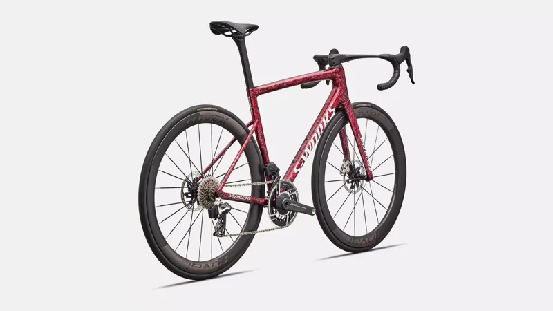 Specialized S-Works Tarmac SL8 RED AXS Carbon Road Bike 2026 in Gloss Redsky-2