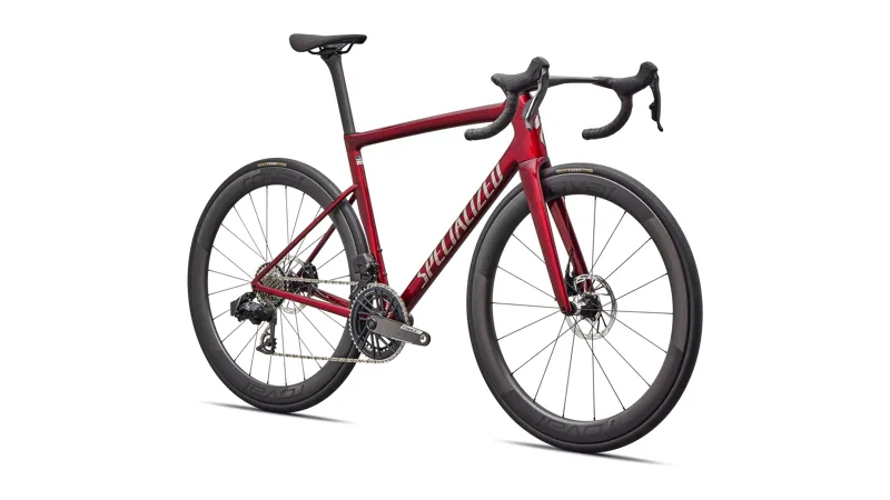 Specialized Tarmac SL8 Pro - SRAM Force AXS Road Bike 2026 in Gloss Red Sky / Chrome-1