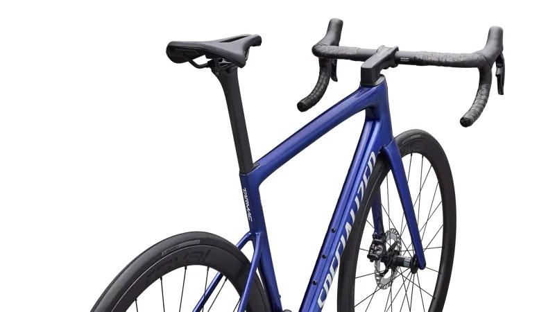 Specialized Tarmac SL8 Expert Ultegra Di2 Carbon Road Bike 2026 in Gloss Blue Majesty Metallic / Dolomite Metallic-3
