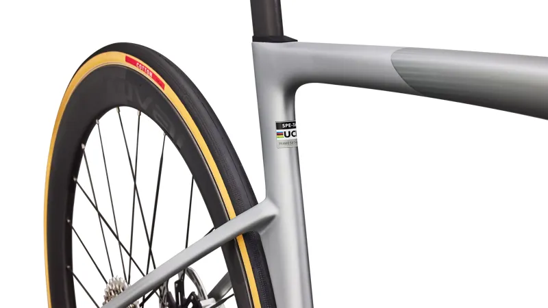 Specialized S-Works Tarmac SL9 AXS Carbon Road Bike 2027 in Satin Silver Dust/Gloss Chrome-3