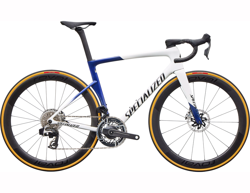 Specialized Tarmac SL9 S-Level SRAM RED AXS Carbon Road Bike 2027 in Gloss White/Majesty Blue 