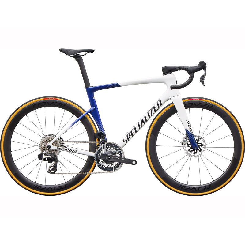 Balfes Bikes Specialized Tarmac SL9 S-Level SRAM RED AXS Carbon Road Bike 2027 in Gloss White/Majesty Blue | Free postage over £30, £10 off first order, price match & 0% finance.