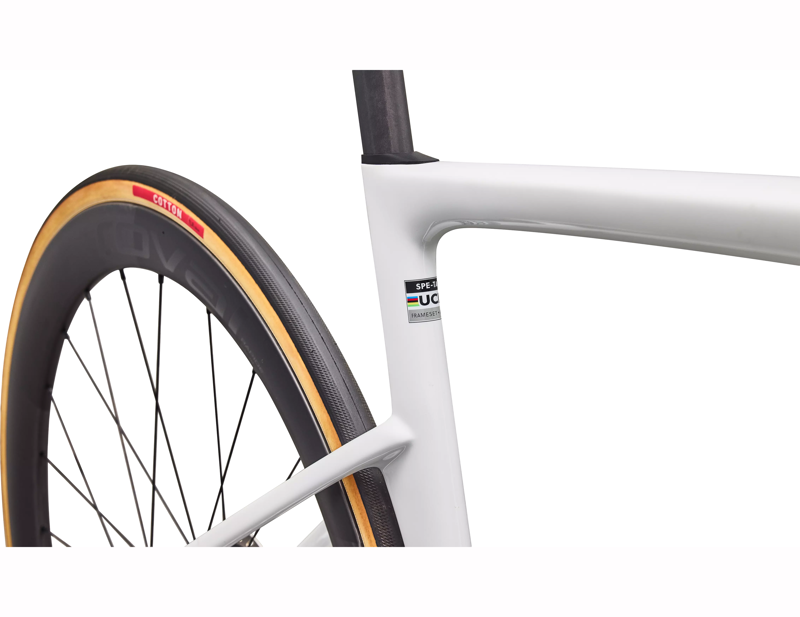 Specialized Tarmac SL9 S-Level Shimano Dura-Ace Di2 Road Bike 2027 in Gloss White Silver Metallic/Tarmac Black-5