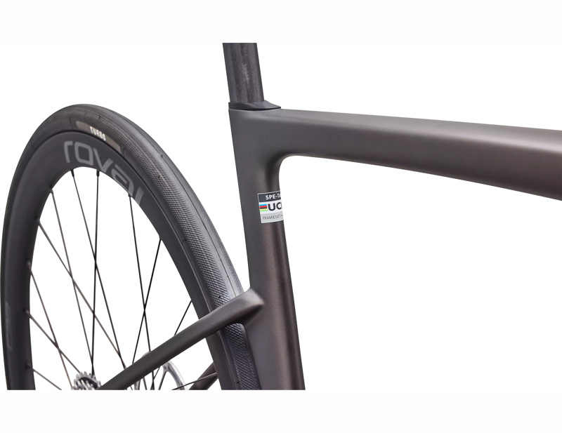 Specialized Tarmac SL9 Expert AXS Carbon Road Bike 2027 in Satin Warm Smoke Metallic-4