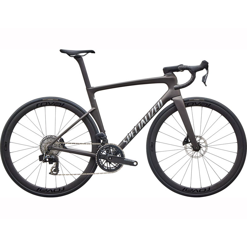 Balfes Bikes Specialized Tarmac SL9 Expert AXS Carbon Road Bike 2027 in Satin Warm Smoke Metallic | Free postage over £30, £10 off first order, price match & 0% finance.