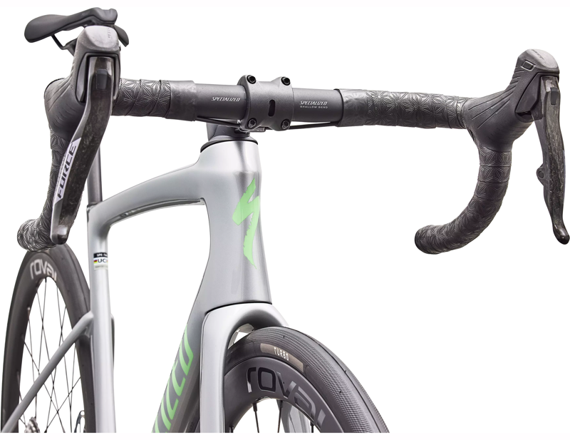 Specialized Tarmac SL9 Expert AXS Carbon Road Bike 2027 in Gloss Silver Dust-3