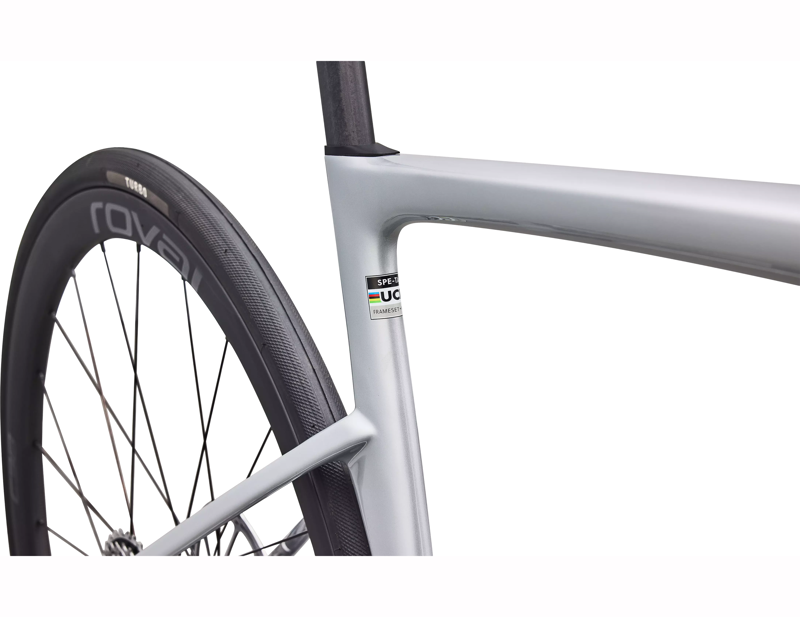 Specialized Tarmac SL9 Expert AXS Carbon Road Bike 2027 in Gloss Silver Dust-5