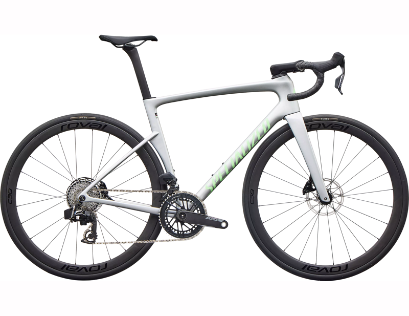 Specialized Tarmac SL9 Expert AXS Carbon Road Bike 2027 in Gloss Silver Dust