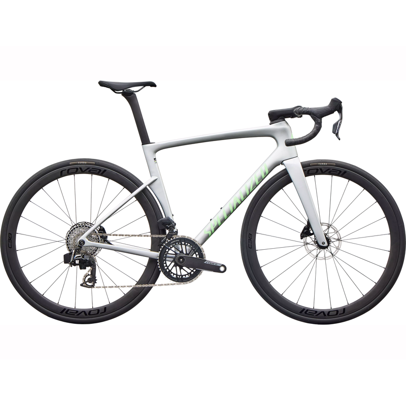Balfes Bikes Specialized Tarmac SL9 Expert AXS Carbon Road Bike 2027 in Gloss Silver Dust | Free postage over £30, £10 off first order, price match & 0% finance.