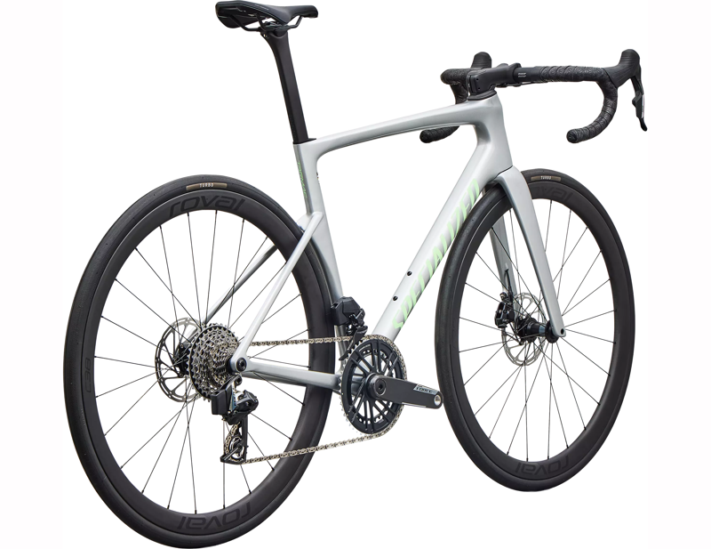 Specialized Tarmac SL9 Expert AXS Carbon Road Bike 2027 in Gloss Silver Dust-1