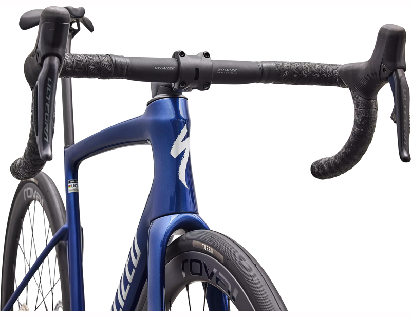 Specialized Tarmac SL9 Expert Shimano Ultegra Di2 Carbon Road Bike 2027 in Gloss Pacific Blue Metallic-5