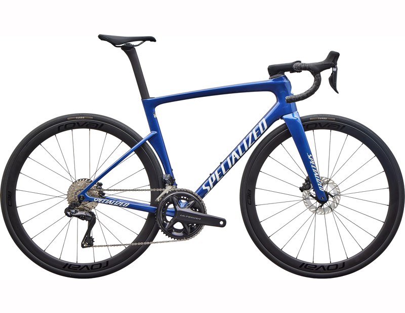 Specialized Tarmac SL9 Expert Shimano Ultegra Di2 Carbon Road Bike 2027 in Gloss Pacific Blue Metallic