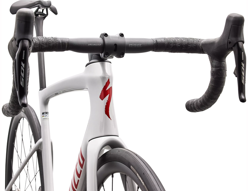 Specialized Tarmac SL9 Comp Shimano 105 DI2 Carbon Road Bike 2027 in Gloss Dolomite Metallic-3