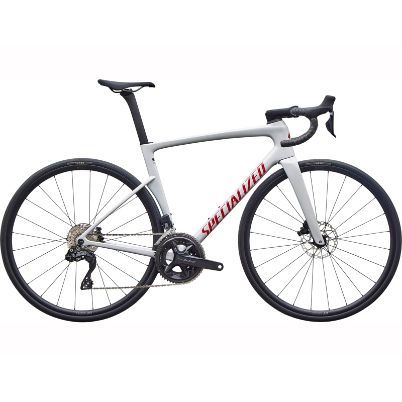 Balfes Bikes Specialized Tarmac SL9 Comp Shimano 105 DI2 Carbon Road Bike 2027 in Gloss Dolomite Metallic | Free postage over £30, £10 off first order, price match & 0% finance.