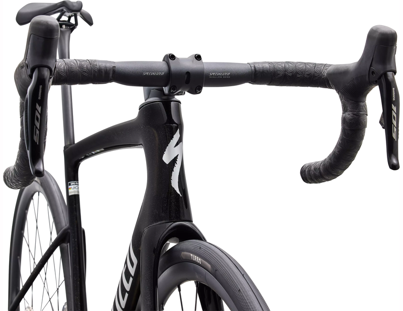 Specialized Tarmac SL9 Comp Shimano 105 DI2 Carbon Road Bike 2027 in Gloss Charcoal Tint-3