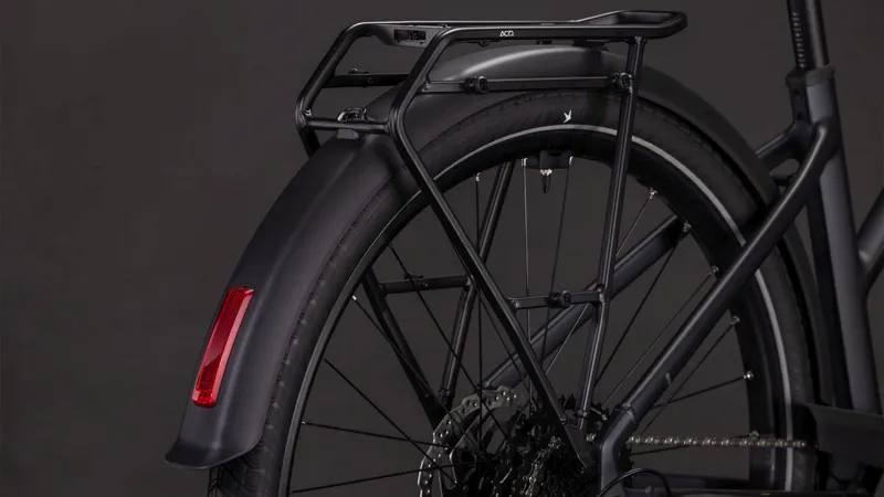 Cube Touring Hybrid One 600 Trapeze Hybrid Bike 2026 in Coal/Chrome-2