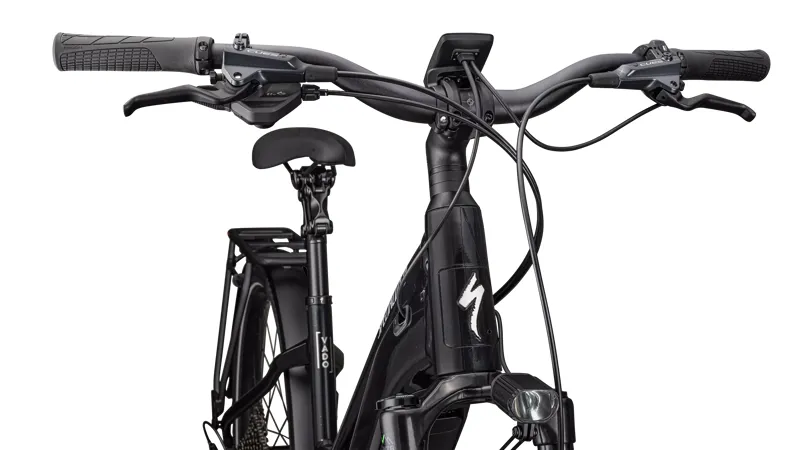 Specialized Turbo Vado 5. 0 Step-Through Electric Hybrid Bike 2026 in Black/Silver-4