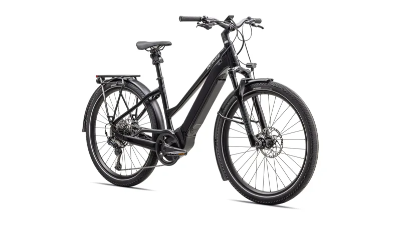 Specialized Turbo Vado 5. 0 Step-Through Electric Hybrid Bike 2026 in Black/Silver-1
